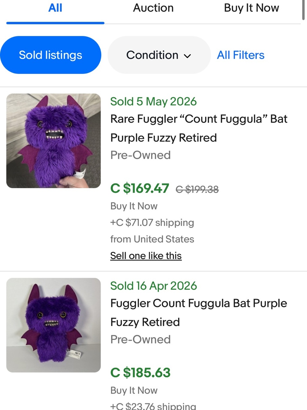 Super rare htf original 2017 fuggler- cheapest listing on google ! Need gone
